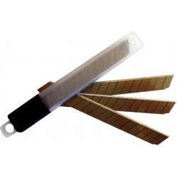 Λεπίδες Ανταλλακτικές 9mm Black Red 10 τμχ